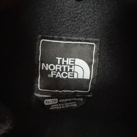 The North Face Denali Polartec Fleece Jacket Womens XL Black Full Zip Gorpcore - Picture 4 of 9